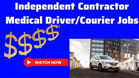 independent contractor medical delivery driver|More.